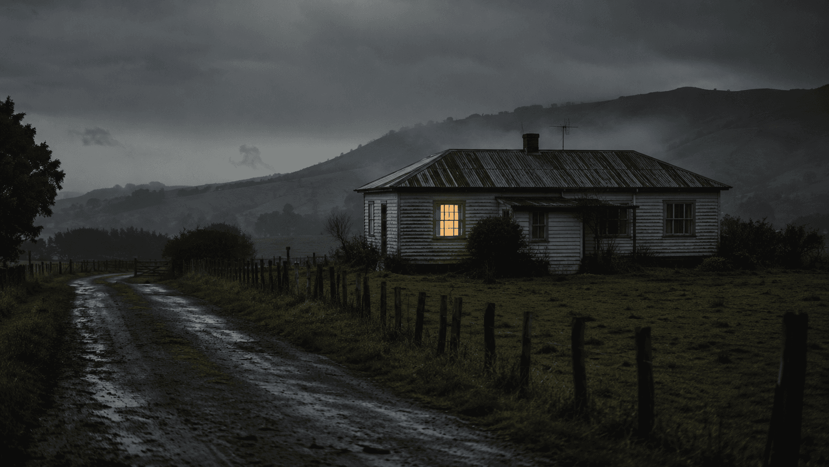 Pukekawa, Waikato, Neuseeland — Schauplatz der Crewe-Morde 1970