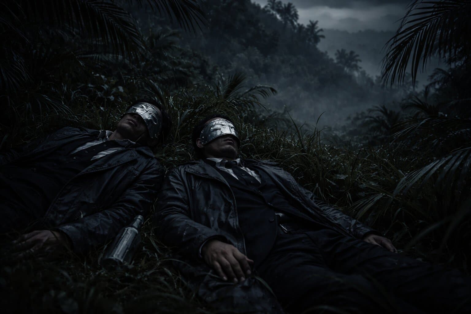Die Blei-Masken von Niterói — Morro do Vintém, Brasilien, 1966