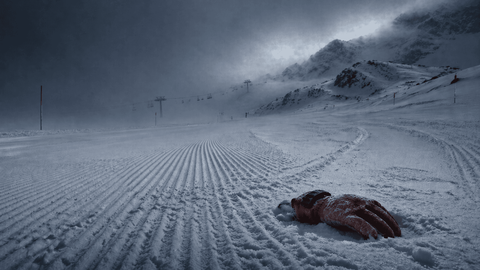 Stubaier Gletscher — Tatort und Fundort der Leiche von Duncan MacPherson