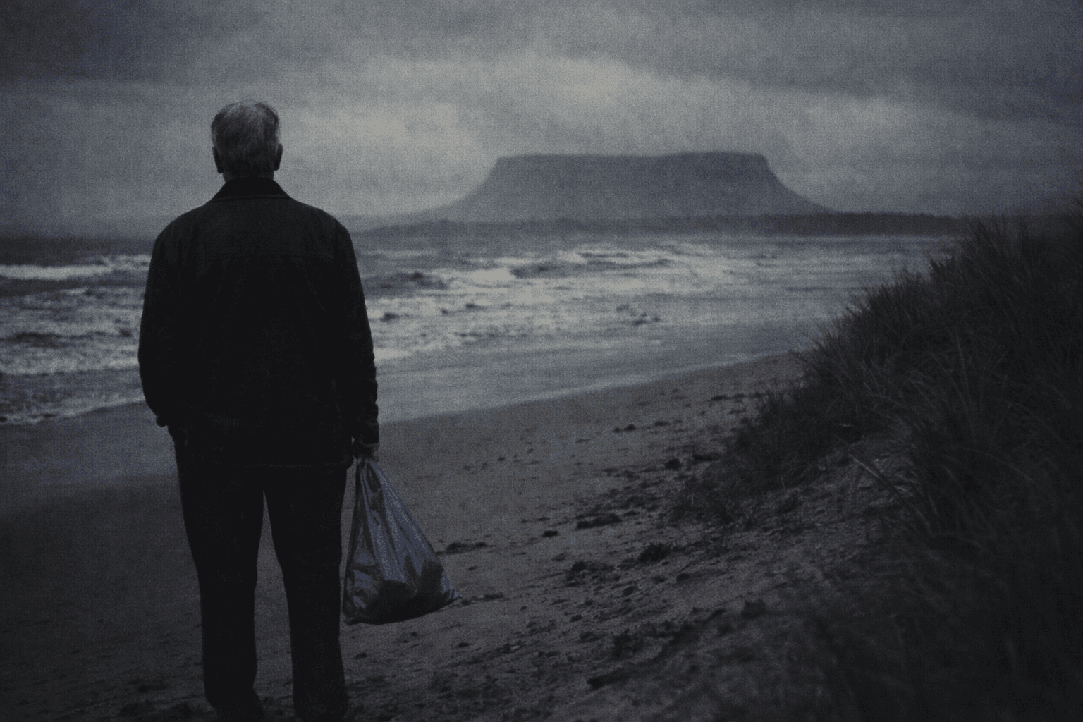 Rosses Point, Sligo — der Strand, an dem der Unbekannte gefunden wurde